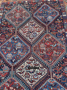 409 Antique Afshar Bird Rug - Gallery-2-WOVENSOULS Antique Textiles &amp; Art Gallery