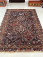 409 Antique Afshar Bird Rug - Gallery-2-WOVENSOULS Antique Textiles &amp; Art Gallery