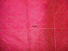 423 Pink Thirma Phulkari Bagh Silk Embroidery Textile-WOVENSOULS-Antique-Vintage-Textiles-Art-Decor