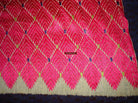 424 SOLD Pink Thirma Phulkari Bagh Silk Embroidery Textile-WOVENSOULS-Antique-Vintage-Textiles-Art-Decor