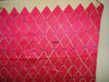 424 SOLD Pink Thirma Phulkari Bagh Silk Embroidery Textile-WOVENSOULS-Antique-Vintage-Textiles-Art-Decor