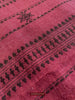 433-A Orissa Tribal Koraput Kotpad Stole Shawl - with Raw Silk-WOVENSOULS-Antique-Vintage-Textiles-Art-Decor