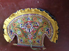 462 Vintage Embroidered Hand Fan from Gujarat-WOVENSOULS-Antique-Vintage-Textiles-Art-Decor