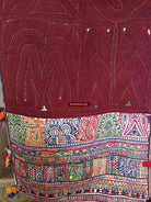 463 SOLD Large Sack Vintage Indian Tribal Textile with Embroidery-WOVENSOULS-Antique-Vintage-Textiles-Art-Decor