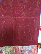 463 SOLD Large Sack Vintage Indian Tribal Textile with Embroidery-WOVENSOULS-Antique-Vintage-Textiles-Art-Decor