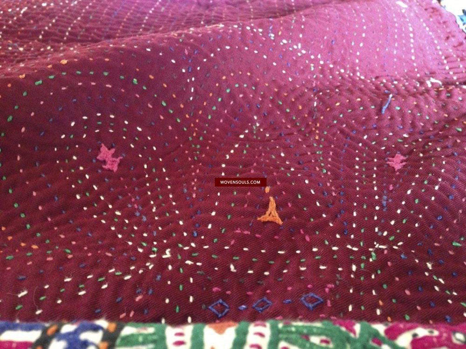 463 SOLD Large Sack Vintage Indian Tribal Textile with Embroidery-WOVENSOULS-Antique-Vintage-Textiles-Art-Decor