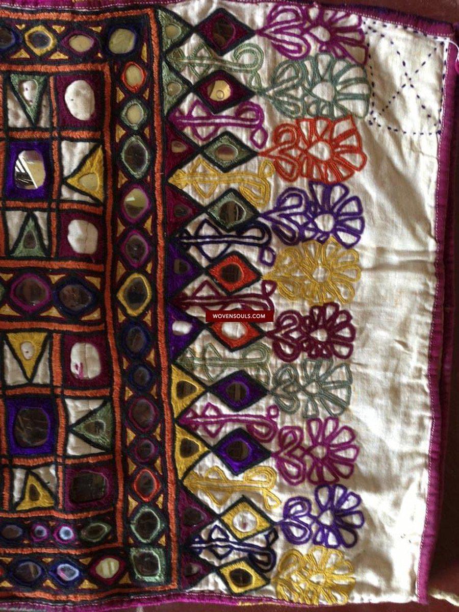 464 Vintage Dowry Bag-WOVENSOULS-Antique-Vintage-Textiles-Art-Decor