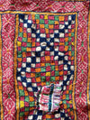 465 Vintage Panel Tribal Textile with Repair-WOVENSOULS-Antique-Vintage-Textiles-Art-Decor