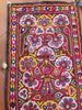 468 Pair of Embroidered Door Decor Panels - Gujarat-WOVENSOULS-Antique-Vintage-Textiles-Art-Decor