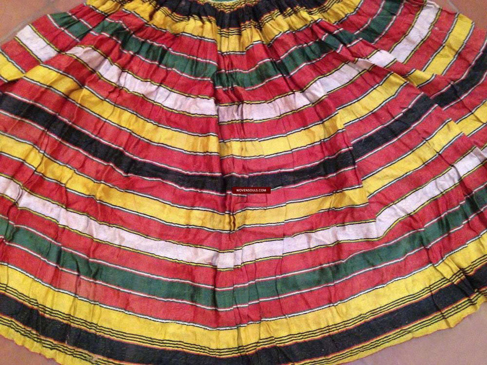 470 Fabulous Vintage Mashru Skirt-WOVENSOULS-Antique-Vintage-Textiles-Art-Decor