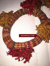 476 Vintage Banjara Bracelets - Handwoven - Set of 3-WOVENSOULS-Antique-Vintage-Textiles-Art-Decor