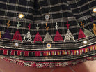 483 Vintage Bishnoi Skirt - Handwoven Wool-WOVENSOULS-Antique-Vintage-Textiles-Art-Decor