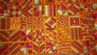 505 Bawan Bagh Phulkari Textile Antique Indian Textile-WOVENSOULS-Antique-Vintage-Textiles-Art-Decor