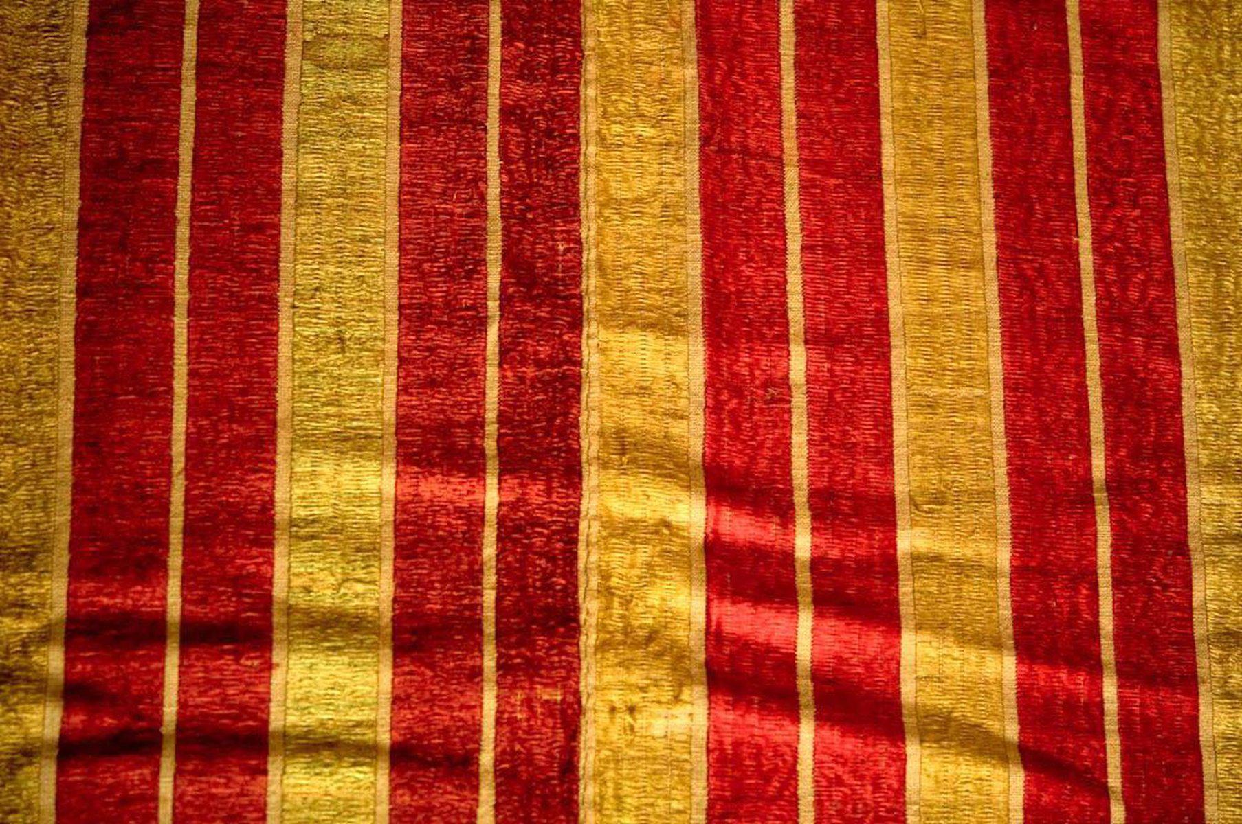 512 Thirma Bagh Phulkari with Rare Green Silk - 1800s-WOVENSOULS-Antique-Vintage-Textiles-Art-Decor