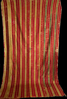 512 Thirma Bagh Phulkari with Rare Green Silk - 1800s-WOVENSOULS-Antique-Vintage-Textiles-Art-Decor