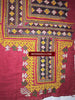 5156 Semi Antique Sind SIndh Thar Embroidery on Handwoven cotton-WOVENSOULS-Antique-Vintage-Textiles-Art-Decor