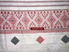 5168 White Handwoven Silk Wrap Shawl Assam-WOVENSOULS-Antique-Vintage-Textiles-Art-Decor