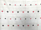 5168 White Handwoven Silk Wrap Shawl Assam-WOVENSOULS-Antique-Vintage-Textiles-Art-Decor