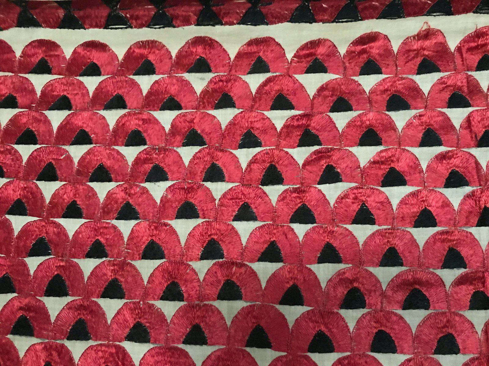 519 SOLD Superb Antique Sindh Odhana Abochani Wedding Shawl - Museum Quality-WOVENSOULS-Antique-Vintage-Textiles-Art-Decor