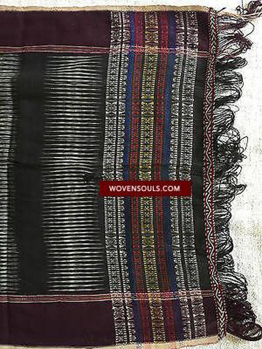 5195 Antique Batak Ulos Shoulder Cloth-WOVENSOULS-Antique-Vintage-Textiles-Art-Decor