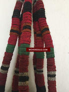 5203 SOLD Vintage Hair Ornament of the Dard Aryan People of Ladakh-WOVENSOULS-Antique-Vintage-Textiles-Art-Decor