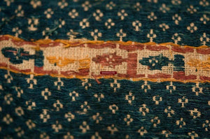 521 Antique Tampan Ship Cloth with Gorgeous Colors and superb Story-WOVENSOULS-Antique-Vintage-Textiles-Art-Decor
