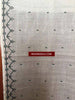 5221 SheerJamdani weaving on superfine Muslin - Scarf - Recently Made/ Stole-WOVENSOULS-Antique-Vintage-Textiles-Art-Decor