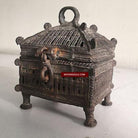 5229 Dokra Metal Tribal Box, Odisha India SOLD-WOVENSOULS-Antique-Vintage-Textiles-Art-Decor