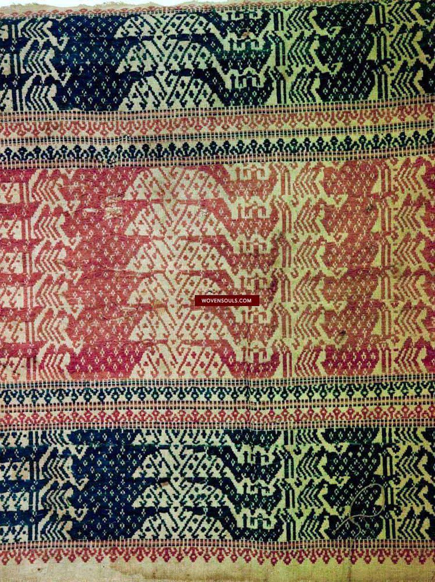 523 Antique Tampan Ship Cloth-WOVENSOULS-Antique-Vintage-Textiles-Art-Decor