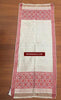 5231 Handwoven Silk Gamocha from Assam - Recently Made-WOVENSOULS-Antique-Vintage-Textiles-Art-Decor