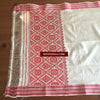 5231 Handwoven Silk Gamocha from Assam - Recently Made-WOVENSOULS-Antique-Vintage-Textiles-Art-Decor