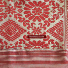 5231 Handwoven Silk Gamocha from Assam - Recently Made-WOVENSOULS-Antique-Vintage-Textiles-Art-Decor