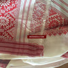 5231 Handwoven Silk Gamocha from Assam - Recently Made-WOVENSOULS-Antique-Vintage-Textiles-Art-Decor