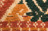 525 Rare Antique Tampan with Three Colors & Woven Metal Strip Remnants-WOVENSOULS-Antique-Vintage-Textiles-Art-Decor