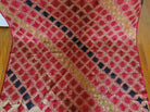 530 SOLD - Rare Old Pachranga Thirma Phulkari Embroidery Textile-WOVENSOULS-Antique-Vintage-Textiles-Art-Decor