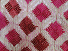 530 SOLD - Rare Old Pachranga Thirma Phulkari Embroidery Textile-WOVENSOULS-Antique-Vintage-Textiles-Art-Decor