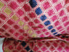530 SOLD - Rare Old Pachranga Thirma Phulkari Embroidery Textile-WOVENSOULS-Antique-Vintage-Textiles-Art-Decor