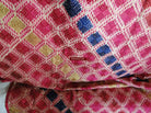 530 SOLD - Rare Old Pachranga Thirma Phulkari Embroidery Textile-WOVENSOULS-Antique-Vintage-Textiles-Art-Decor