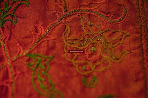 542 Orissa Metal Embroidery-WOVENSOULS-Antique-Vintage-Textiles-Art-Decor