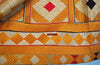 546 SOLD Lozenge Meenakari Phulkari Bagh-WOVENSOULS-Antique-Vintage-Textiles-Art-Decor