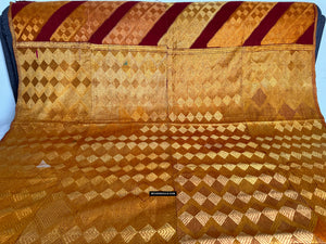 549-B Vintage Golden Varida Bagh Phulkari