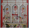 553 Pair of Old Bundi Painting - Holi & Janmashtami-WOVENSOULS-Antique-Vintage-Textiles-Art-Decor