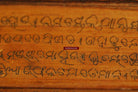 562 Old Indian Manuscript Palm Leaf Vaidya Shastra-WOVENSOULS-Antique-Vintage-Textiles-Art-Decor