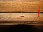 562 Old Indian Manuscript Palm Leaf Vaidya Shastra-WOVENSOULS-Antique-Vintage-Textiles-Art-Decor