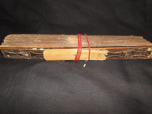 563 Old Indian Palm Leaf Manuscript - Baidya Shastra - Thesis on Medicine-WOVENSOULS-Antique-Vintage-Textiles-Art-Decor