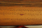 563 Old Indian Palm Leaf Manuscript - Baidya Shastra - Thesis on Medicine-WOVENSOULS-Antique-Vintage-Textiles-Art-Decor