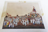 564 Old Indian Company School Mica Painting - Jaganntah Yatra Procession - Rituals & Festivals series - 3-WOVENSOULS-Antique-Vintage-Textiles-Art-Decor