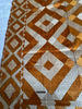 565-B Vintage Patanga Bagh Phulkari Indian Textile Art Embroidery SIlk