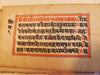 567 SOLD Old Indian Sanskrit Illustrated Manuscript with Kashmir style Paintings-WOVENSOULS-Antique-Vintage-Textiles-Art-Decor