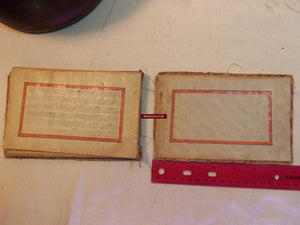 567 SOLD Old Indian Sanskrit Illustrated Manuscript with Kashmir style Paintings-WOVENSOULS-Antique-Vintage-Textiles-Art-Decor